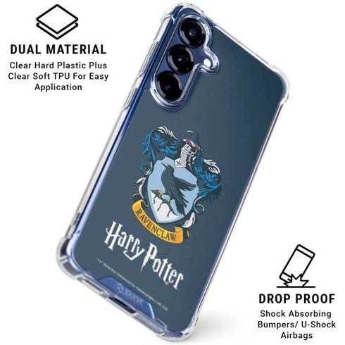 Wizarding World Harry Potter Ravenclaw House Crest Galaxy S25 Clear Case