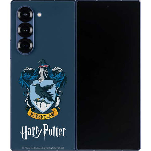 Wizarding World Harry Potter Ravenclaw House Crest Galaxy Z Fold6 Skin