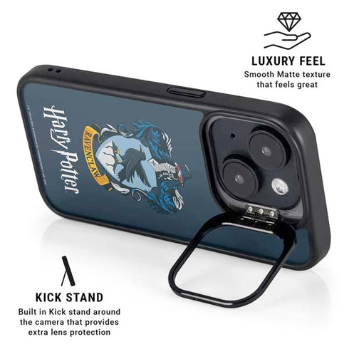 Wizarding World Harry Potter Ravenclaw House Crest iPhone 15 Kickstand Case