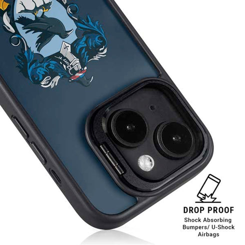 Wizarding World Harry Potter Ravenclaw House Crest iPhone 15 Kickstand Case