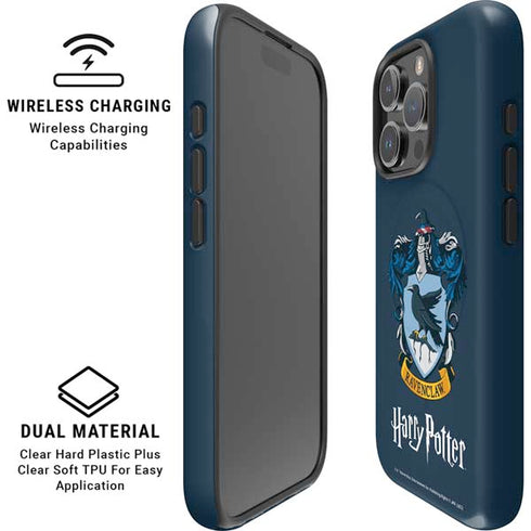 Wizarding World Harry Potter Ravenclaw House Crest iPhone 16 Pro Magsafe Impact Case