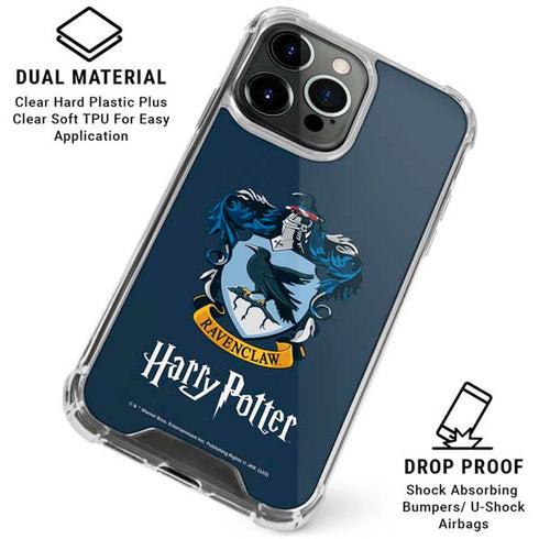 Wizarding World Harry Potter Ravenclaw House Crest iPhone 16 Pro Max Clear Case