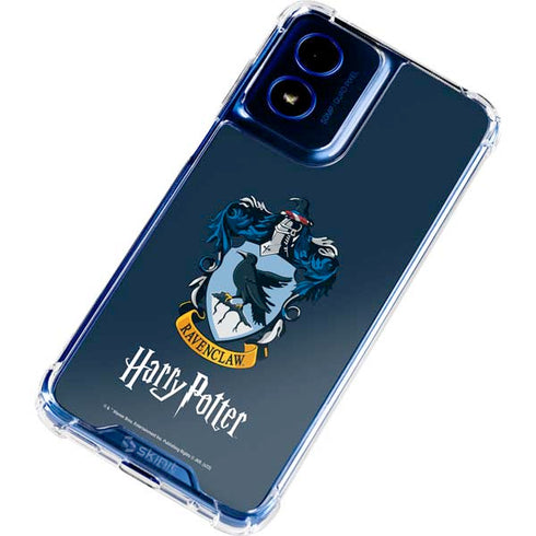 Wizarding World Harry Potter Ravenclaw House Crest Moto G 5G (2024) Clear Case