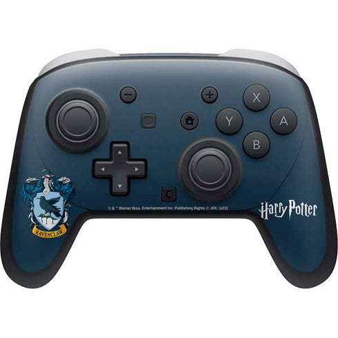 Wizarding World Harry Potter Ravenclaw House Crest Nintendo Switch 2 (2025) Pro Controller Skin