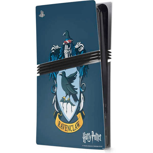 Wizarding World Harry Potter Ravenclaw House Crest PS5 Pro Console Skin