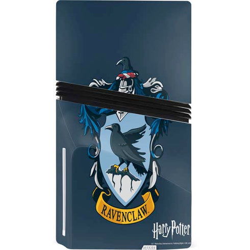 Wizarding World Harry Potter Ravenclaw House Crest PS5 Pro Disk Console Skin