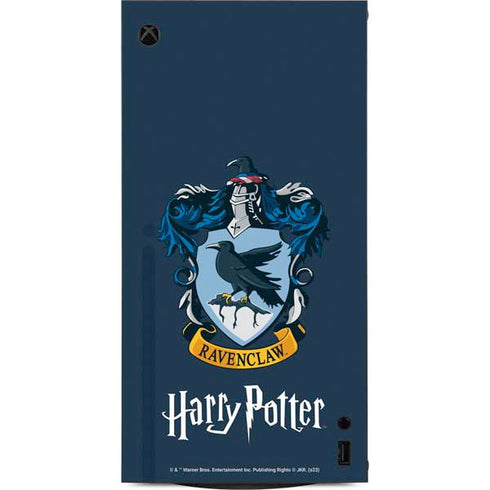 Wizarding World Harry Potter Ravenclaw House Crest XBox Series X Digital Edition Console Skin