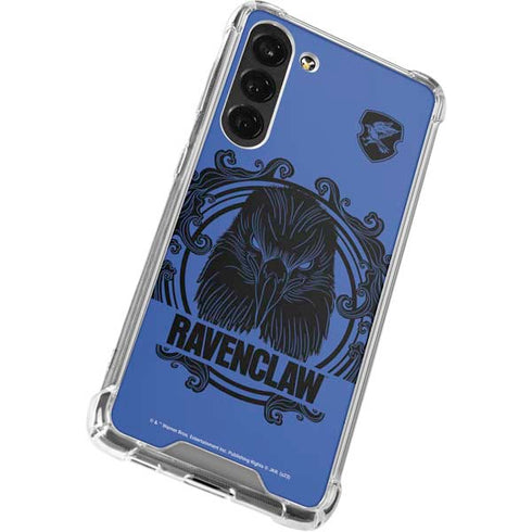 Wizarding Worlds Harry Potter Ravenclaw Illustration Galaxy S24 FE Clear Case