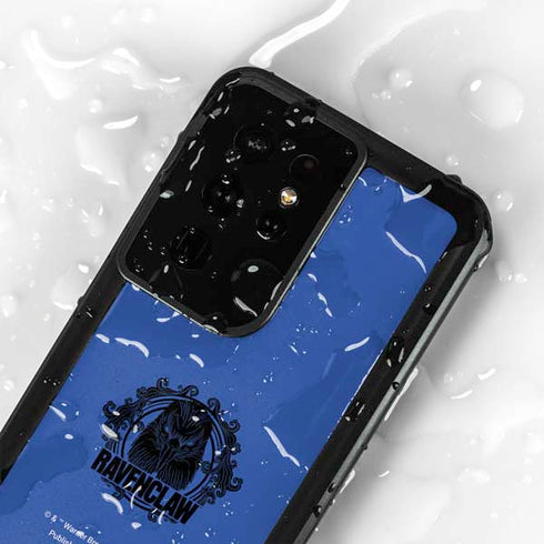 Wizarding Worlds Harry Potter Ravenclaw Illustration Galaxy S24 Ultra Waterproof Case
