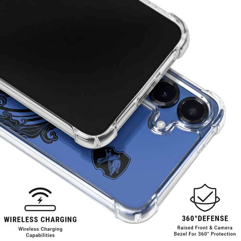Wizarding Worlds Harry Potter Ravenclaw Illustration Galaxy S25 Clear Case