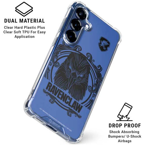Wizarding Worlds Harry Potter Ravenclaw Illustration Galaxy S25 Plus Clear Case