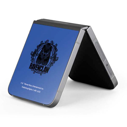 Wizarding Worlds Harry Potter Ravenclaw Illustration Galaxy Z Flip6 Skin