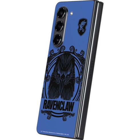 Wizarding Worlds Harry Potter Ravenclaw Illustration Galaxy Z Fold5 5G Skin