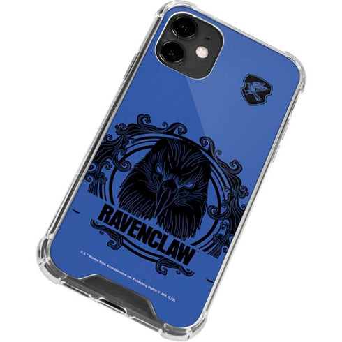 Wizarding Worlds Harry Potter Ravenclaw Illustration iPhone 12 Clear Case