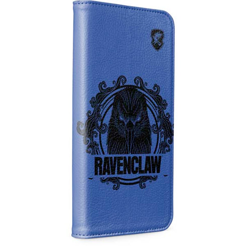 Wizarding Worlds Harry Potter Ravenclaw Illustration iPhone 14 Pro Folio Case