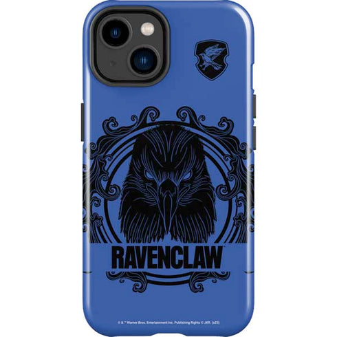 Wizarding Worlds Harry Potter Ravenclaw Illustration iPhone 15 Impact Case