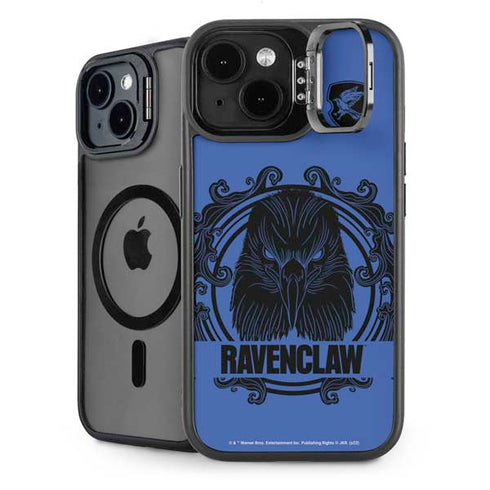 Wizarding Worlds Harry Potter Ravenclaw Illustration iPhone 15 Plus Kickstand Case