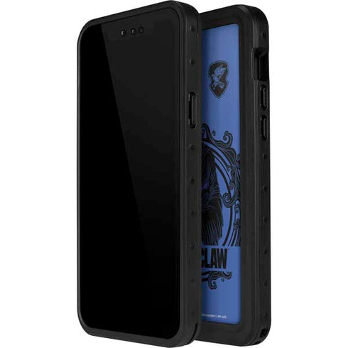 Wizarding Worlds Harry Potter Ravenclaw Illustration iPhone 15 Plus Waterproof Case