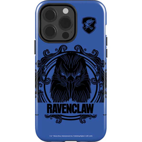 Wizarding Worlds Harry Potter Ravenclaw Illustration iPhone 15 Pro Impact Case
