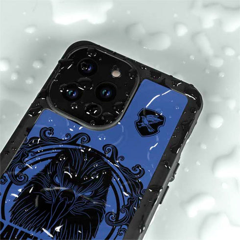 Wizarding Worlds Harry Potter Ravenclaw Illustration iPhone 15 Pro Waterproof Case