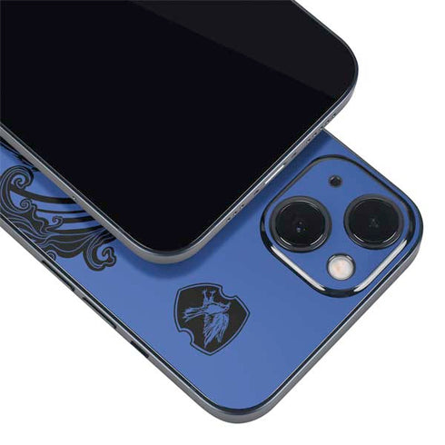 Wizarding Worlds Harry Potter Ravenclaw Illustration iPhone 15 Skin