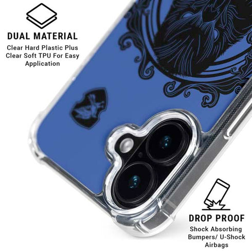 Wizarding Worlds Harry Potter Ravenclaw Illustration iPhone 16 MagSafe Case