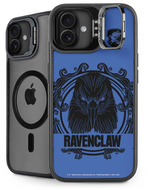 Wizarding Worlds Harry Potter Ravenclaw Illustration iPhone 16 Plus Kickstand Case