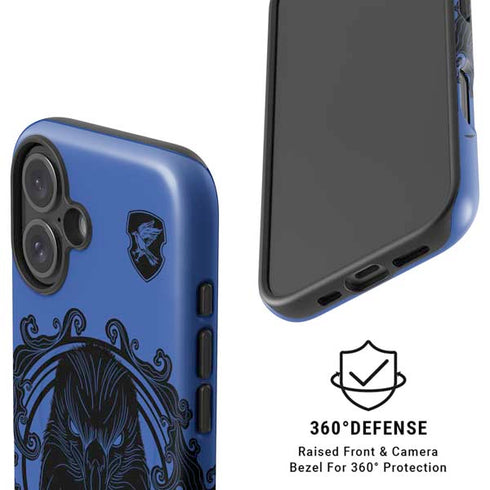 Wizarding Worlds Harry Potter Ravenclaw Illustration iPhone 16 Plus Magsafe Impact Case