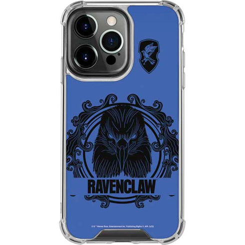 Wizarding Worlds Harry Potter Ravenclaw Illustration iPhone 16 Pro Clear Case