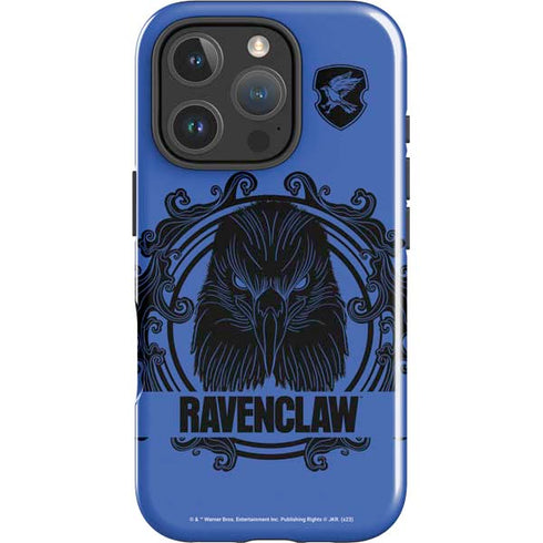 Wizarding Worlds Harry Potter Ravenclaw Illustration iPhone 16 Pro Impact Case