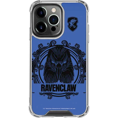 Wizarding Worlds Harry Potter Ravenclaw Illustration iPhone 16 Pro Max Clear Case