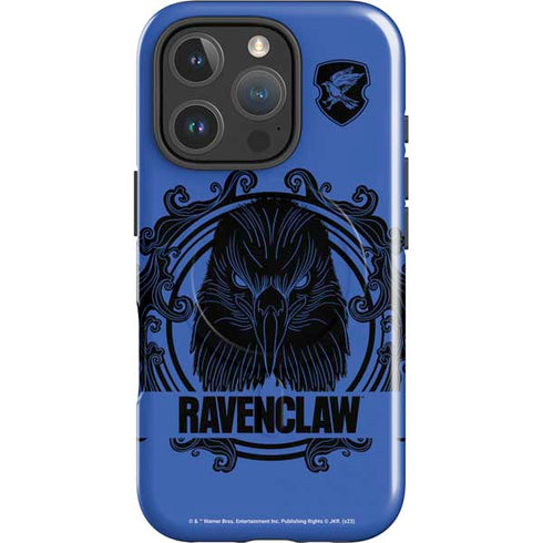 Wizarding Worlds Harry Potter Ravenclaw Illustration iPhone 16 Pro Max Magsafe Impact Case