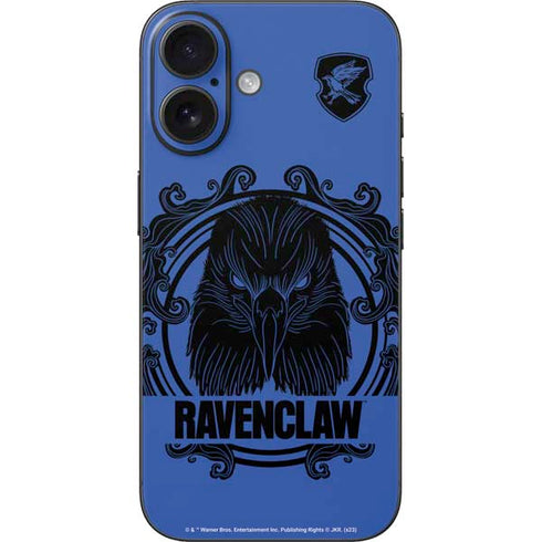 Wizarding Worlds Harry Potter Ravenclaw Illustration iPhone 16 Skin