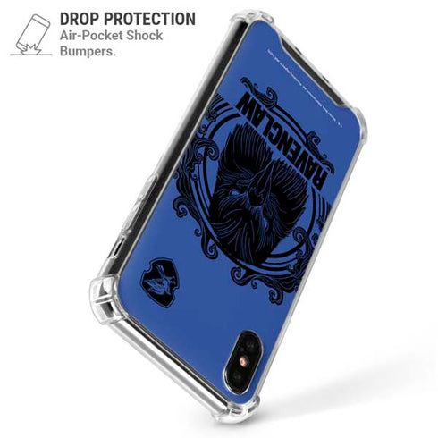 Wizarding Worlds Harry Potter Ravenclaw Illustration iPhone X/XS Clear Case
