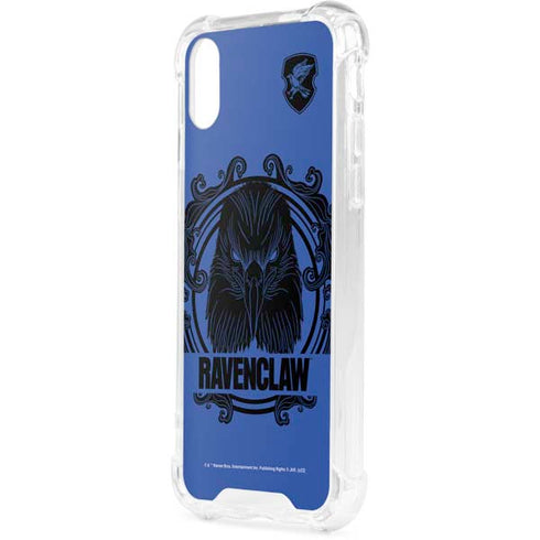 Wizarding Worlds Harry Potter Ravenclaw Illustration iPhone XS Clear Case