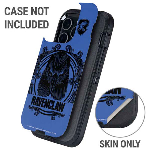 Wizarding Worlds Harry Potter Ravenclaw Illustration Otterbox Defender iPhone Skin