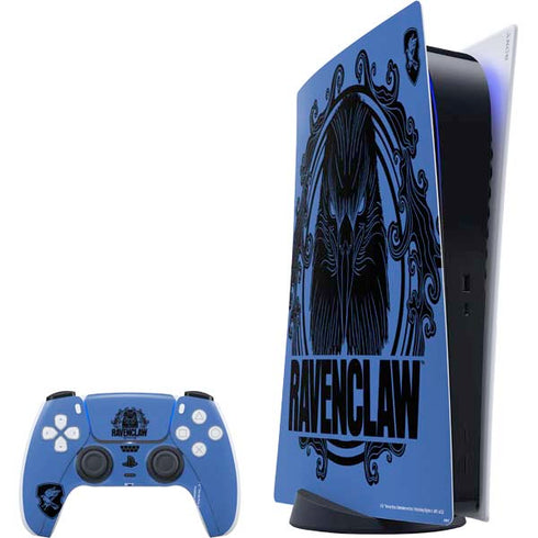 Wizarding Worlds Harry Potter Ravenclaw Illustration PlayStation PS5 Skins