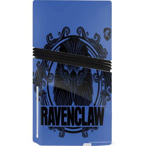 Wizarding Worlds Harry Potter Ravenclaw Illustration PS5 Pro Disk Console Skin