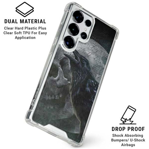 Alchemy Carta Ravens Curse Galaxy S26 Ultra Clear Case