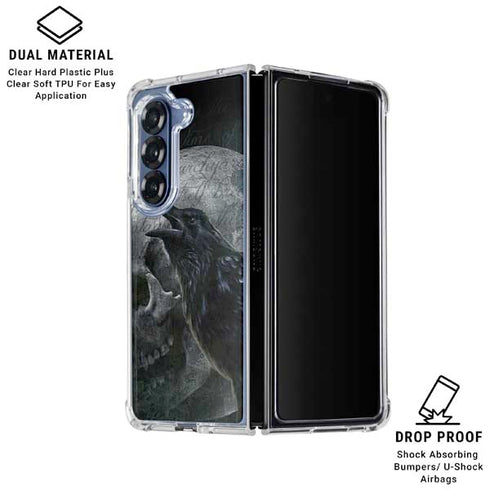 Alchemy Carta Ravens Curse Galaxy Z Fold6 Clear Case