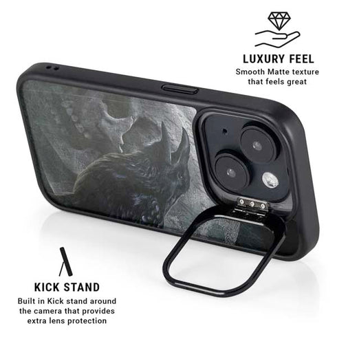 Alchemy Carta Ravens Curse iPhone 14 Kickstand Case