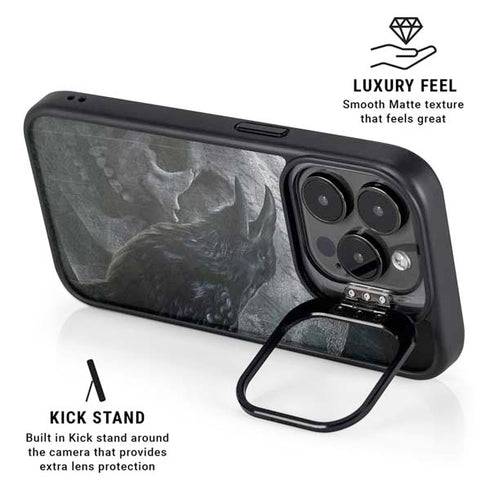 Alchemy Carta Ravens Curse iPhone 15 Pro Max Kickstand Case