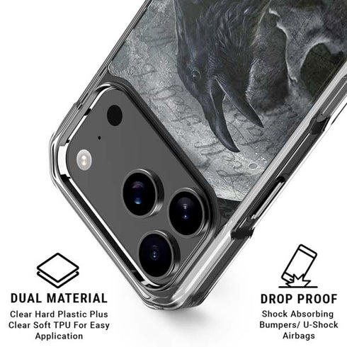 Alchemy Carta Ravens Curse iPhone 18 Pro Clear Case