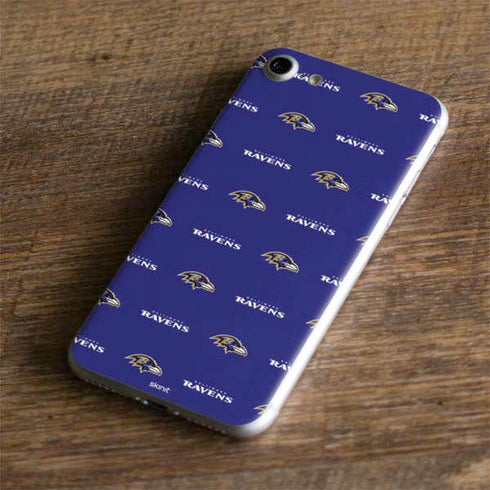 NFL Baltimore Ravens Blitz Series iPhone 8 Skin