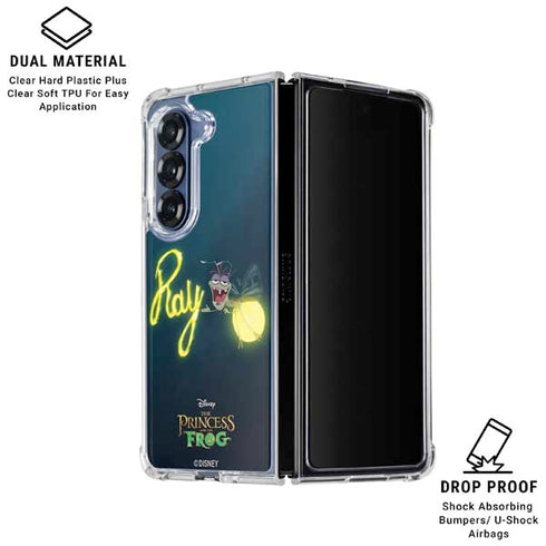 Disney Princess and The Frog Ray Galaxy Z Fold7 Clear Case
