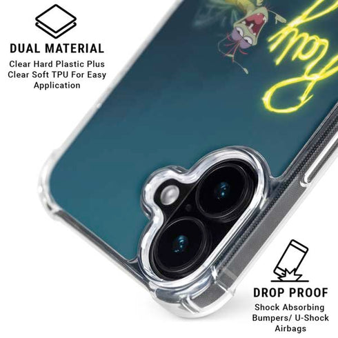 Disney Princess and The Frog Ray iPhone 16 Clear Case