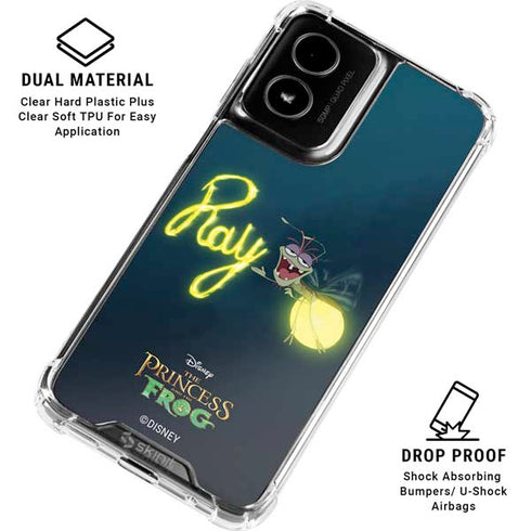 Disney Princess and The Frog Ray Moto G Power 5G (2024) Clear Case