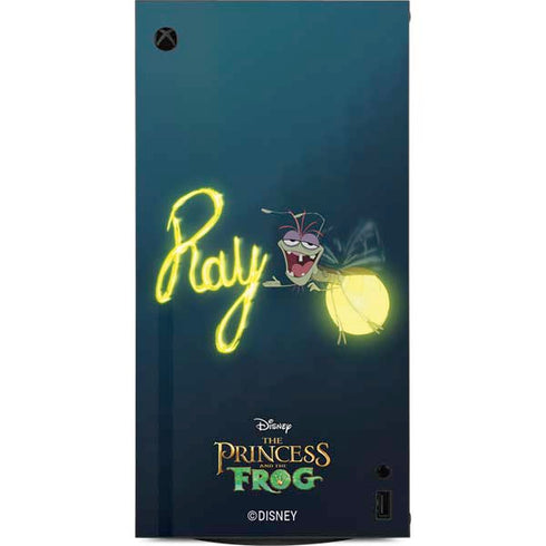 Disney Princess and The Frog Ray XBox Series X Digital Edition Console Skin