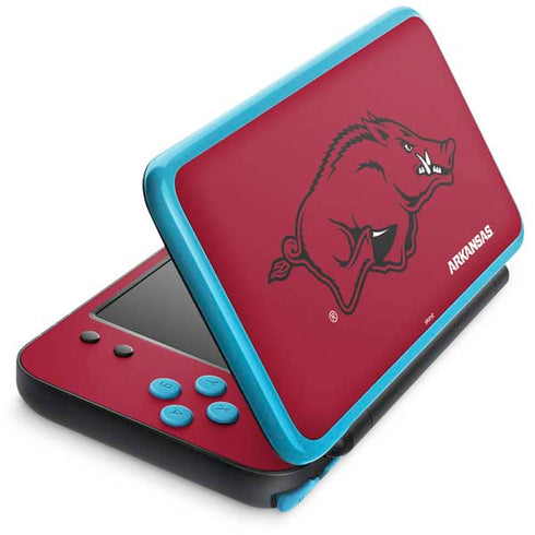 University of Arkansas-Fayetteville Razorbacks Red Logo Nintendo 2DS XL (2017) Skin