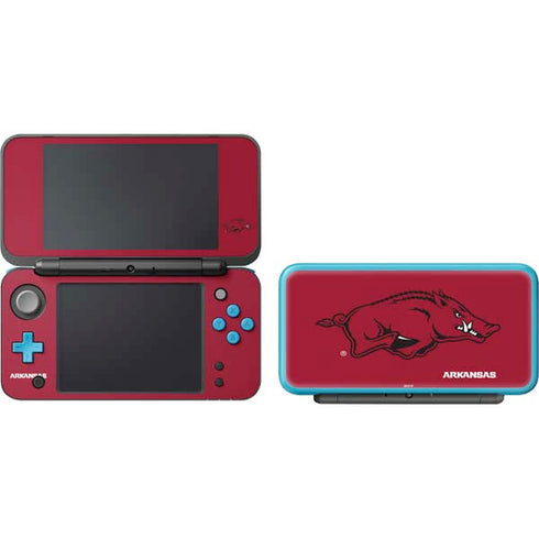 University of Arkansas-Fayetteville Razorbacks Red Logo Nintendo 2DS XL (2017) Skin
